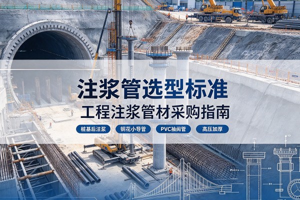 古县注浆管选型标准