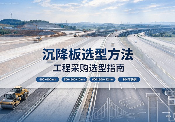 古县沉降板选择方法